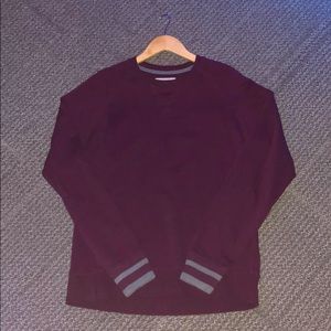 American Eagle Maroon Crewneck Sweater